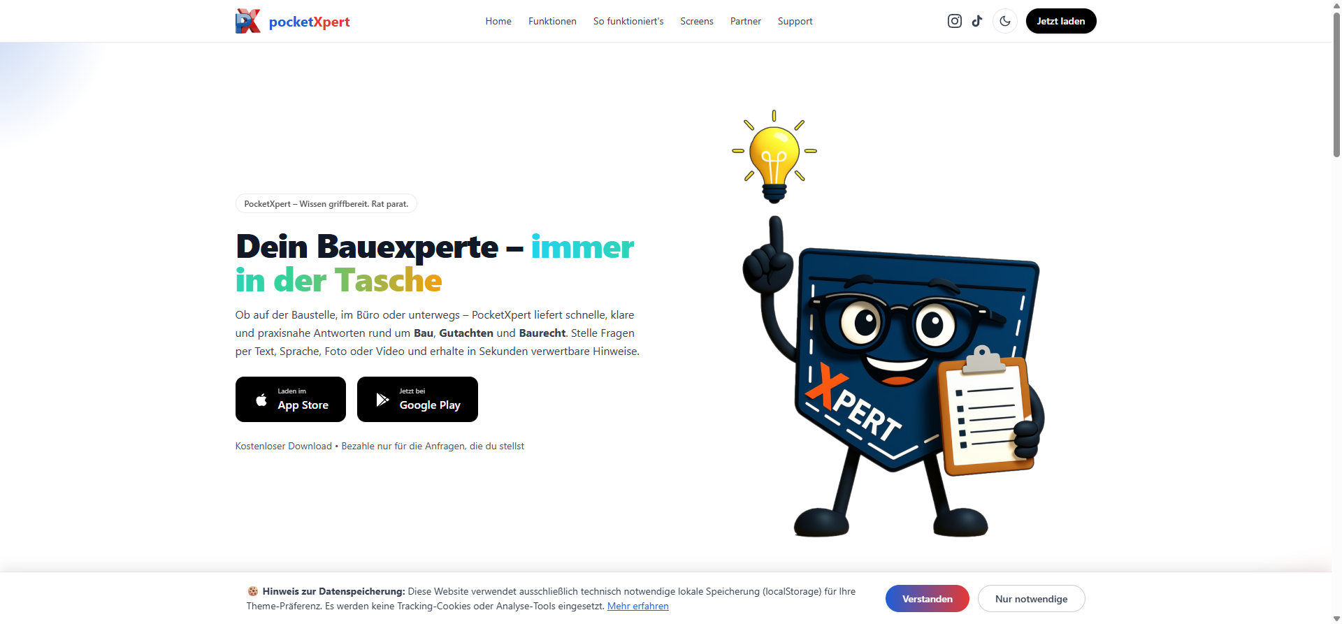 PocketXpert App